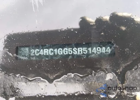 2025 Chrysler Pacifica Limited из США, поврежденный, VIN 2C4RC1GG5SR514944